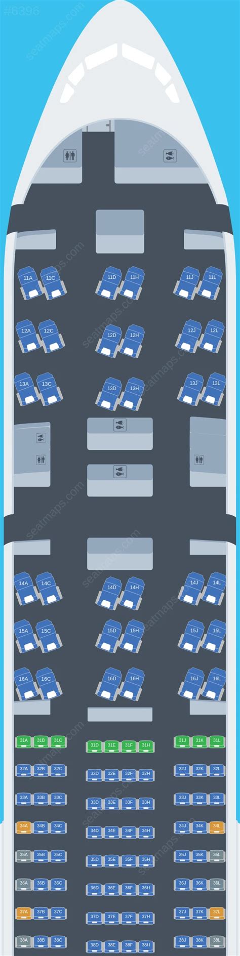 air china 777-300er seat map|CA Boeing 777.